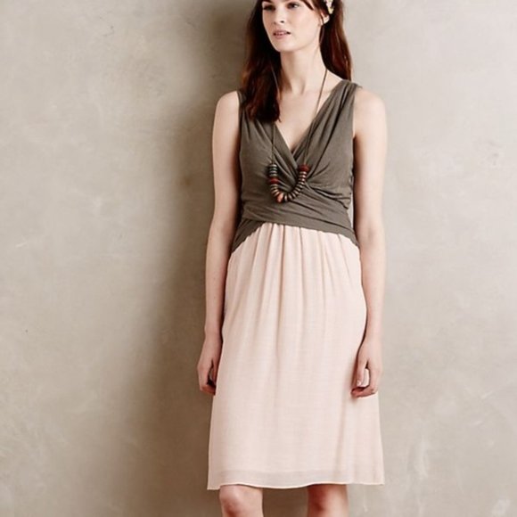 Anthropologie Amadi Cross Front Lola Dress XS - Picture 1 of 7